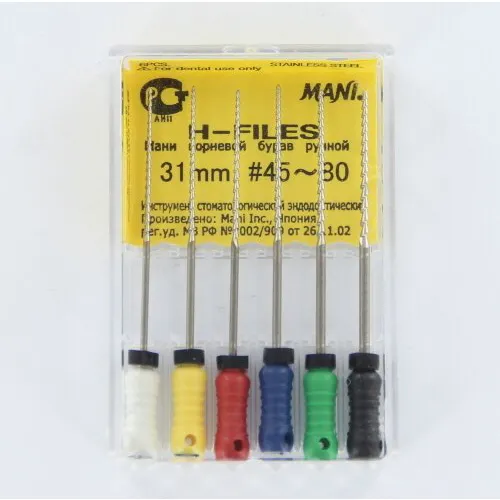 MANI HEDSTROEMFILES 31mm ASSORTED NR.45-80 (6st)
