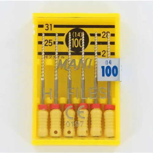MANI HEDSTROEMFILES 28mm NR.100 GEEL (6st)