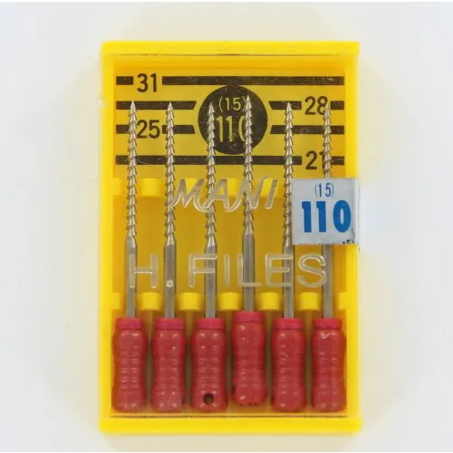 MANI HEDSTROEMFILES 28mm NR.110 ROOD (6st)