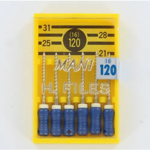 MANI HEDSTROEMFILES 21mm NR.120 BLAUW (6st)