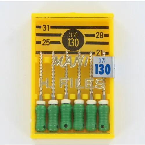 MANI HEDSTROEMFILES 21mm NR.130 GROEN (6st)