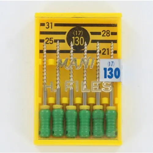 MANI HEDSTROEMFILES 25mm NR.130 GROEN (6st)