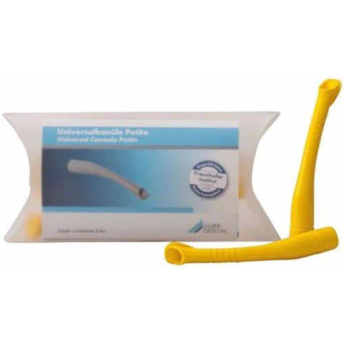 DÜRR AFZUIGERS STERILISEERBAAR PETITO KLEUR GEEL 11mm (5st)