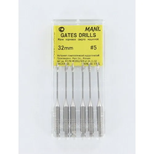 MANI GATES DRILLS 32mm NR.5 (6st)