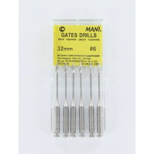 MANI GATES DRILLS 32mm NR.6 (6st)