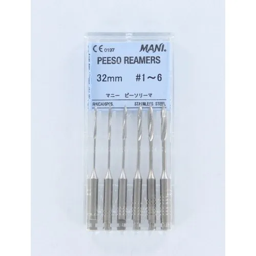 MANI PEESO REAMERS 32mm ASSORTED NR.1-6 (6st)