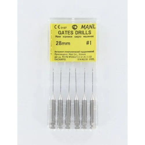 MANI GATES DRILLS 28mm NR.1 (6st)