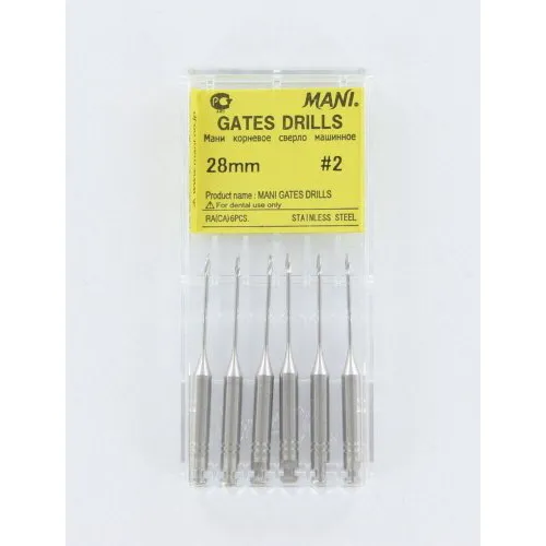 MANI GATES DRILLS 28mm NR.2 (6st)