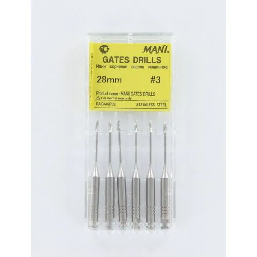 MANI GATES DRILLS 28mm NR.3 (6st)