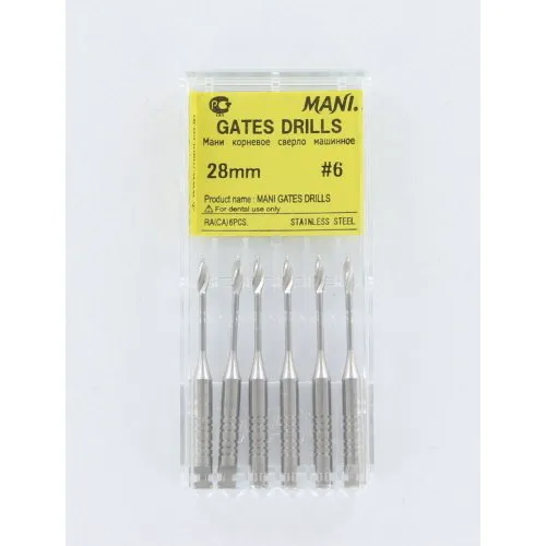 MANI GATES DRILLS 28mm NR.6 (6st)
