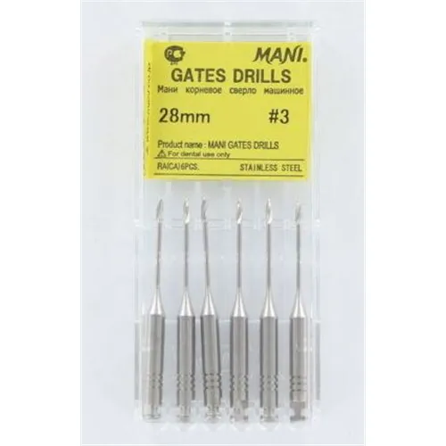 MANI GATES DRILLS 38mm NR. 3 (6st)