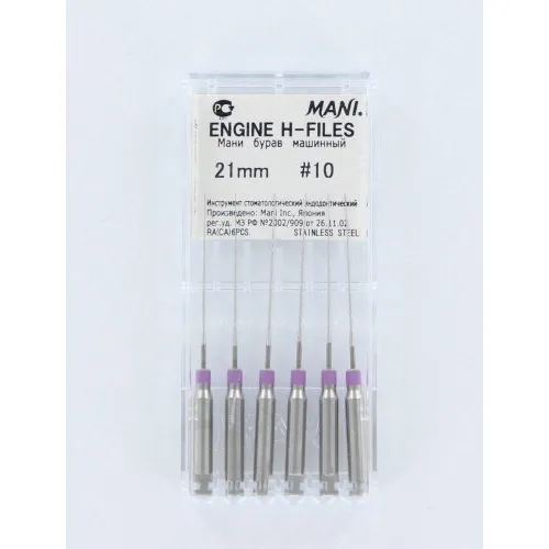 MANI ENGINE HEDSTROEMFILES 21mm NR.10 PAARS (6st)