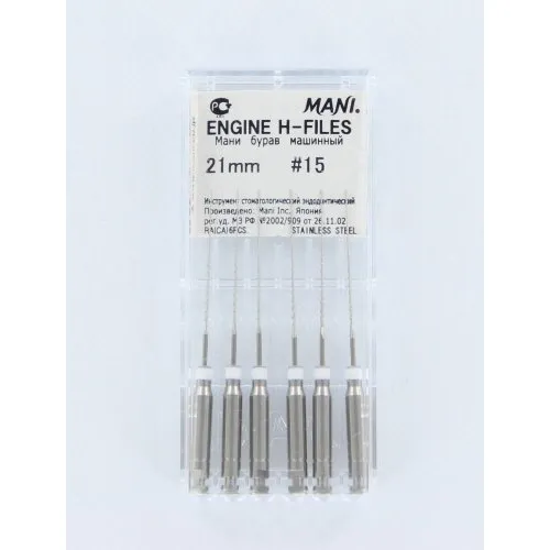 MANI ENGINE HEDSTROEMFILES 21mm NR.15 WIT (6st)