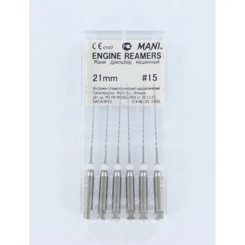 MANI ENGINE REAMERS 21mm NR.15 WIT (6st)
