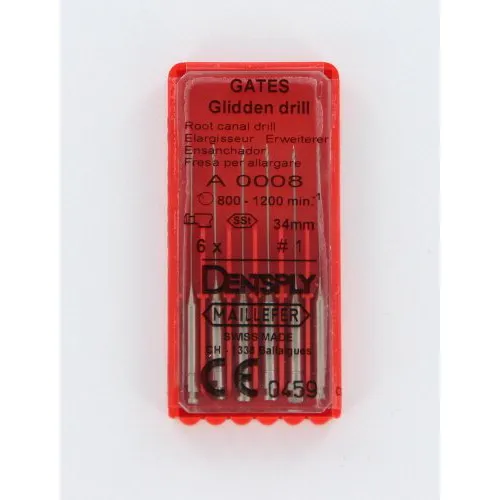 MAILLEFER GATES GLIDDEN DRILLS 34mm NR.1 (6st)