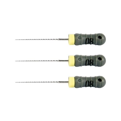 MAILLEFER READY STEEL C+ FILES 18mm NR.08 STERIEL GRIJS (6st)