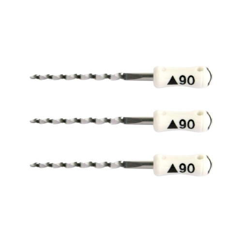 MAILLEFER READY STEEL K-REAMERS 21mm NR.90 STERIEL WIT (6st)