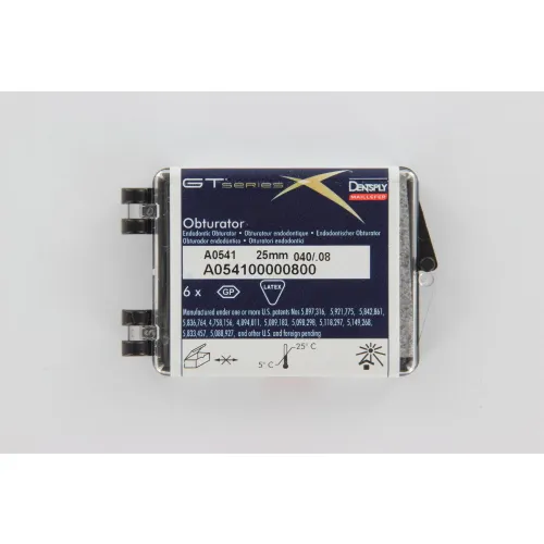 MAILLEFER SYSTEM GTX OBTURATORS 25mm .08 NR.40 ZWART (6st)