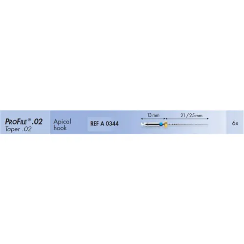 MAILLEFER PROFILE .02 25mm NR.25 ROOD (6st)