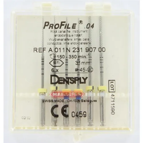 MAILLEFER PROFILE .04 31mm ASSORTED NR.45-90 (6st)