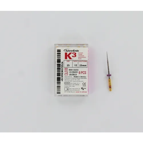 KERR ENDO K3 NI-TI FILES .12 25mm NR.25 (6st)