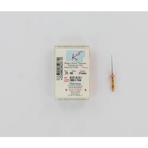 KERR ENDO K3 NI-TI FILES .06 21mm NR.25 (6st)