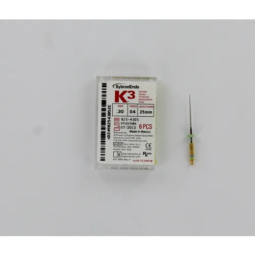KERR ENDO K3 NI-TI FILES .04 25mm NR.30 (6st)