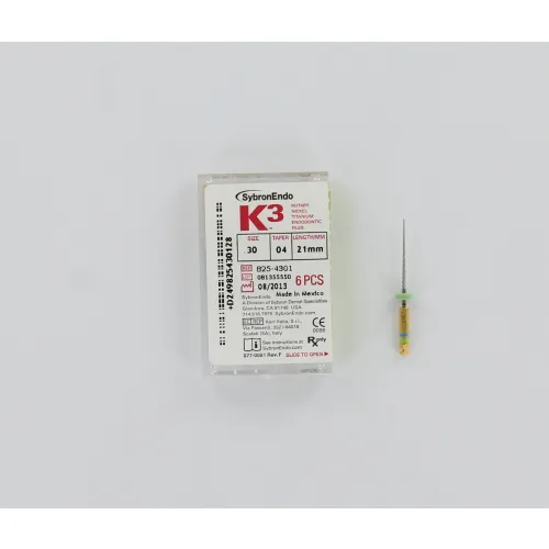 KERR ENDO K3 NI-TI FILES .04 21mm NR.30 (6st)