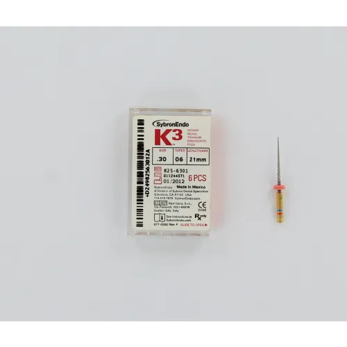 KERR ENDO K3 NI-TI FILES .06 21mm NR.30 (6st)