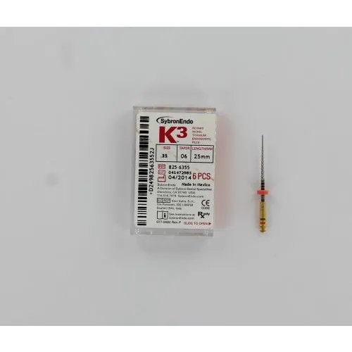 KERR ENDO K3 NI-TI FILES .06 25mm NR.35 (6st)