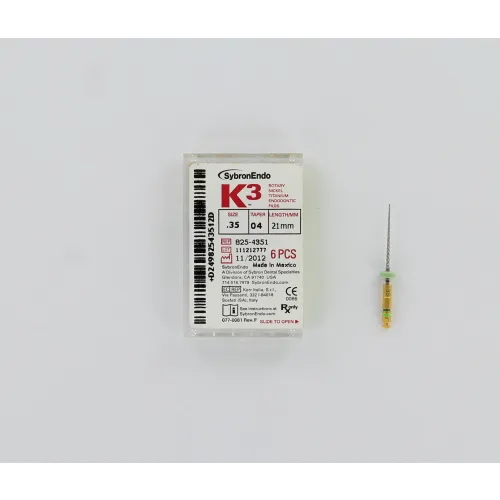 KERR ENDO K3 NI-TI FILES .04 21mm NR.35 (6st)