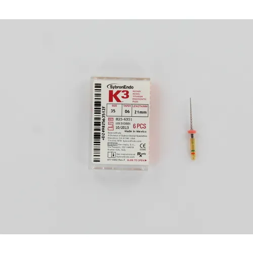 KERR ENDO K3 NI-TI FILES .06 21mm NR.35 (6st)