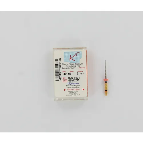 KERR ENDO K3 NI-TI FILES .06 21mm NR.40 (6st)