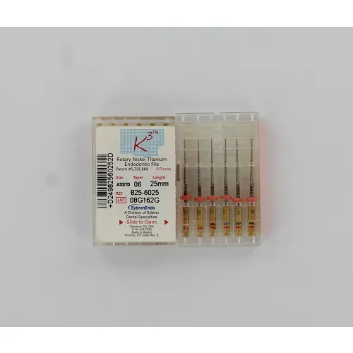 KERR ENDO K3 NI-TI FILES .06 25mm NR.15-40 (6st)