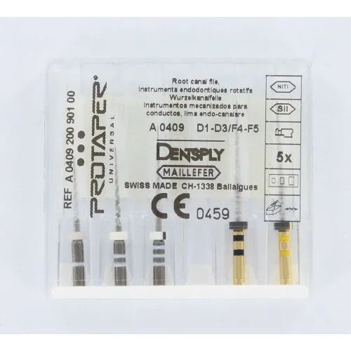 MAILLEFER PROTAPER ASSORTMENT D1-D2-D3/F4-F5 (5st)