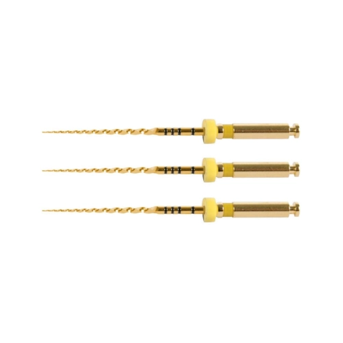 DENTSPLY PROTAPER GOLD FINISHING FILES 25mm F1 GEEL STERIEL (6st)
