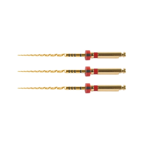 DENTSPLY PROTAPER GOLD FINISHING FILES 25mm F2 ROOD STERIEL (6st)
