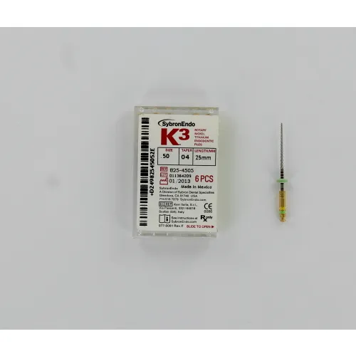 KERR ENDO K3 NI-TI FILES .04 25mm NR.60 (6st)