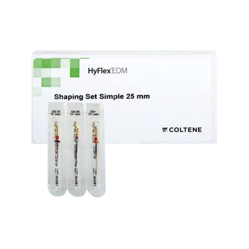 COLTENE ENDO HYFLEX EDM SHAPING FILES SET (3st/10/.05; 25/~; 25/.12)