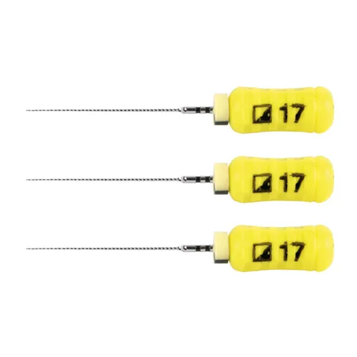MAILLEFER READY STEEL SENSEUS PROFINDER 21mm NR.17 STERIEL GEEL (6st)