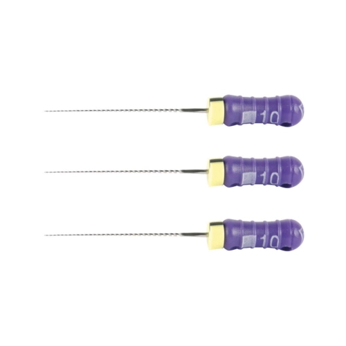MAILLEFER READY STEEL K-FILES 21mm NR.10 STERIEL PAARS (6st)
