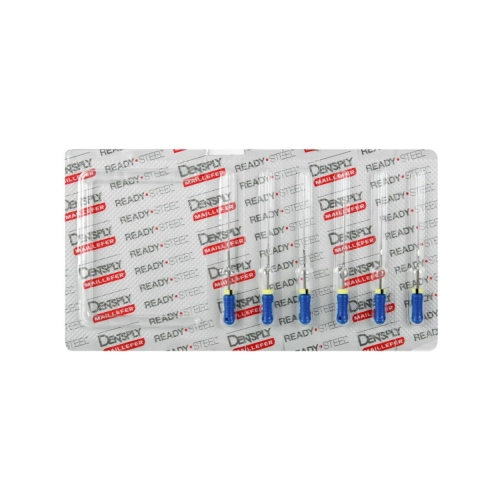 MAILLEFER READY STEEL K-FILES 31mm NR.30 STERIEL BLAUW (6st)