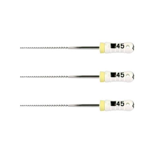 MAILLEFER READY STEEL K-FILES 28mm NR.45 STERIEL WIT (6st)