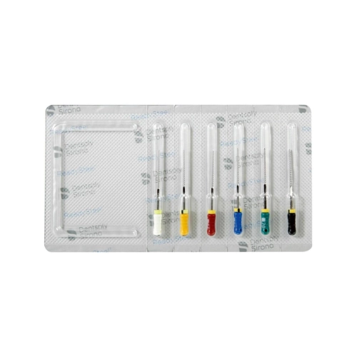MAILLEFER READY STEEL K-FILES 28mm ASSORTED NR.15-40 STERIEL (6st)