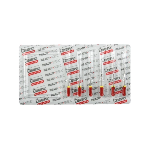 MAILLEFER READY STEEL K-FILES 31mm NR.55 STERIEL ROOD (6st)