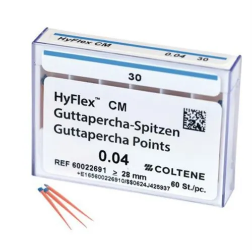 COLTENE ENDO HYFLEX GUTTAPERCHA POINTS EDM .04 NR.30 BLAUW (60st)