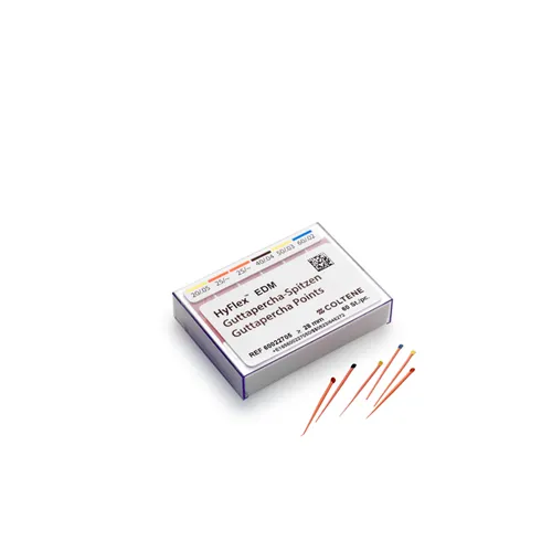COLTENE ENDO HYFLEX GUTTAPERCHA POINTS EDM .03 NR. 50 GEEL (60st)