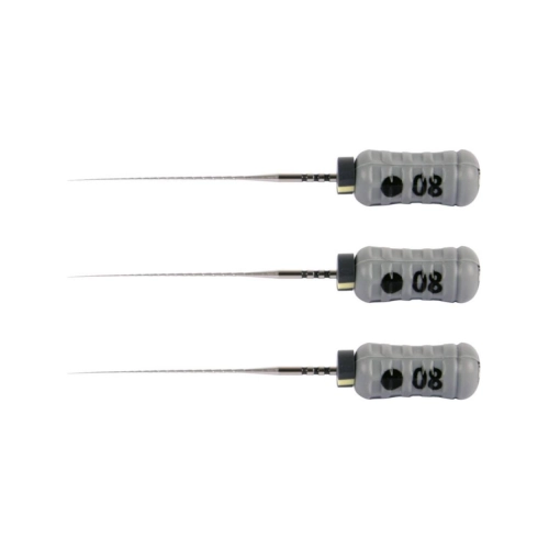 MAILLEFER READY STEEL SENSEUS HEDSTROEMFILES 25mm NR. 08 STERIEL GRIJS (6st)