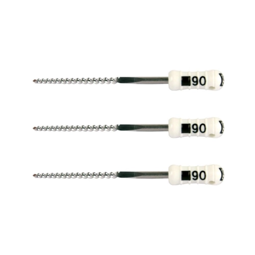 MAILLEFER READY STEEL K-FILES 25mm NR.90 STERIEL WIT (6st)