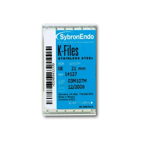 KERR ENDO K-FILES 25mm TIP PAARS NR. 10 (6st) 06062